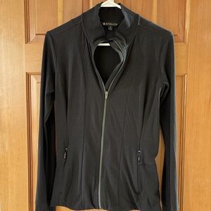 Athleta Black Full-Zip Performance Jacket